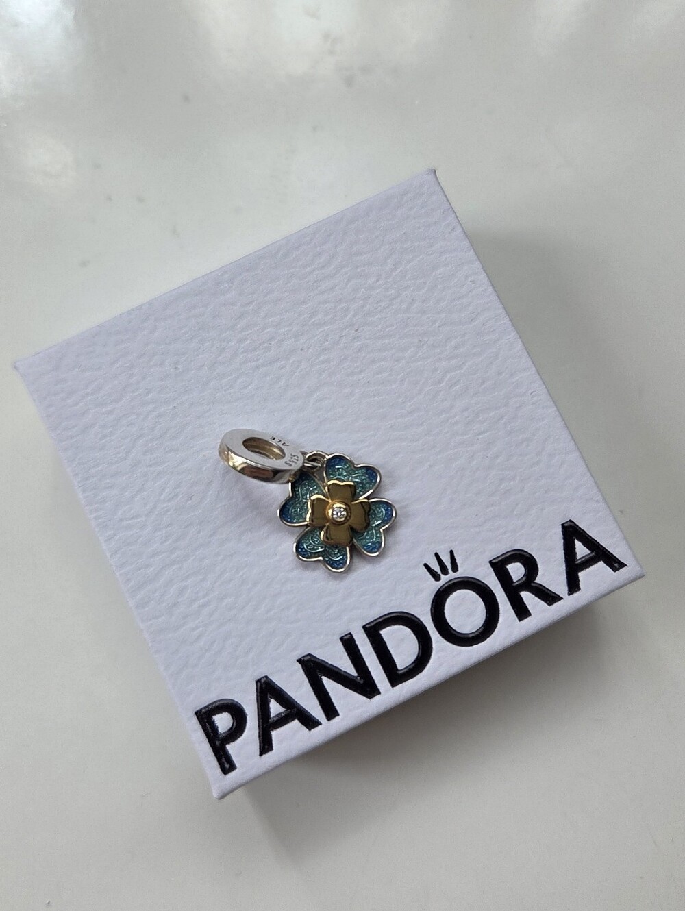 Pandora Spinable Four Leaf Clover Charm